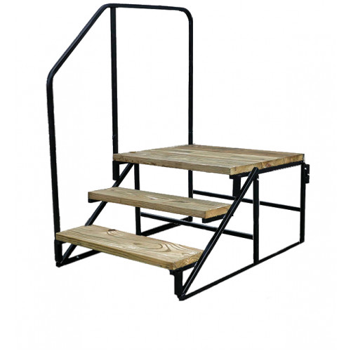 Wooden Platform Steps